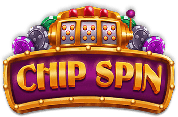 Chip spin slot logo