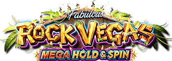 Slot Rock Vegas Mega Hold & Spin logo