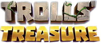 The Trolls’ Treasure slot logo
