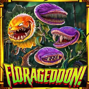 Florageddon slot logo