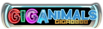 logo Giganimals Gigablox Slot